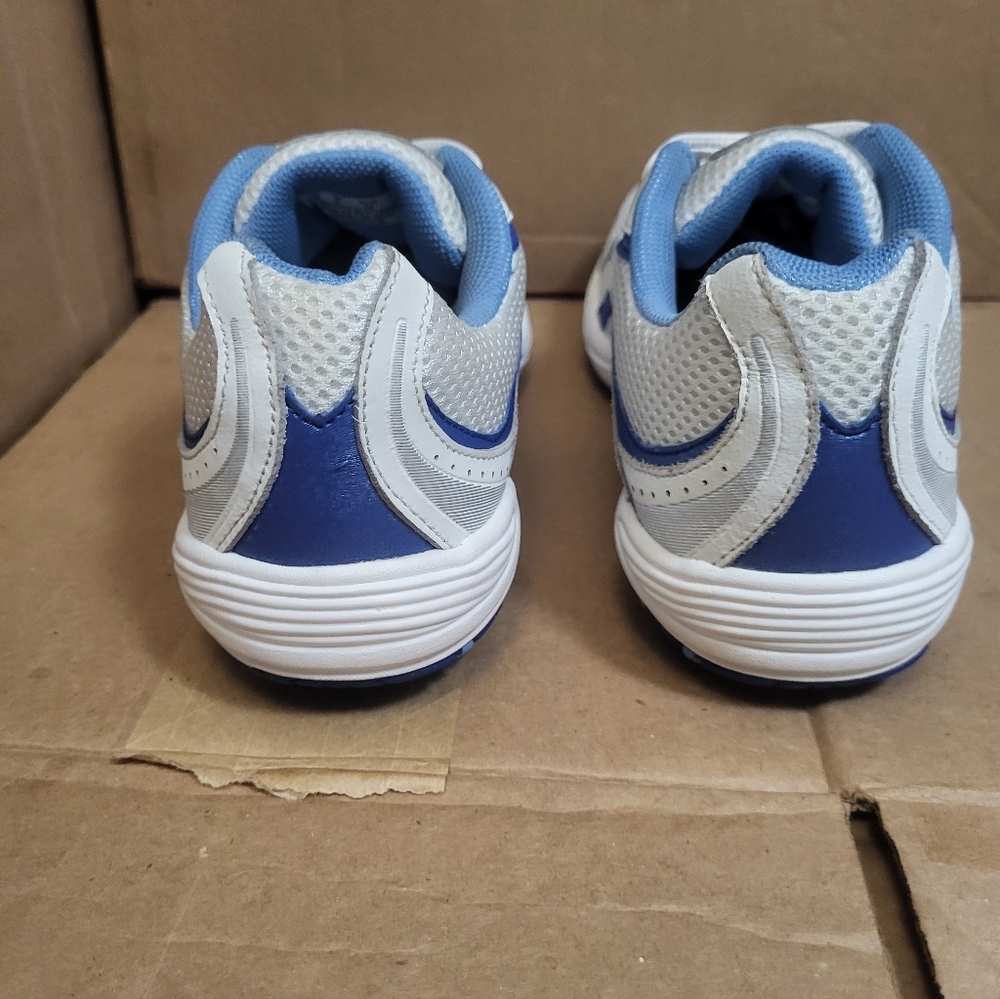 Ryka Stroll White/Blue Sneakers Women Size 8 - Picture 5 of 12